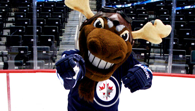 Winnipeg Jets Mascot